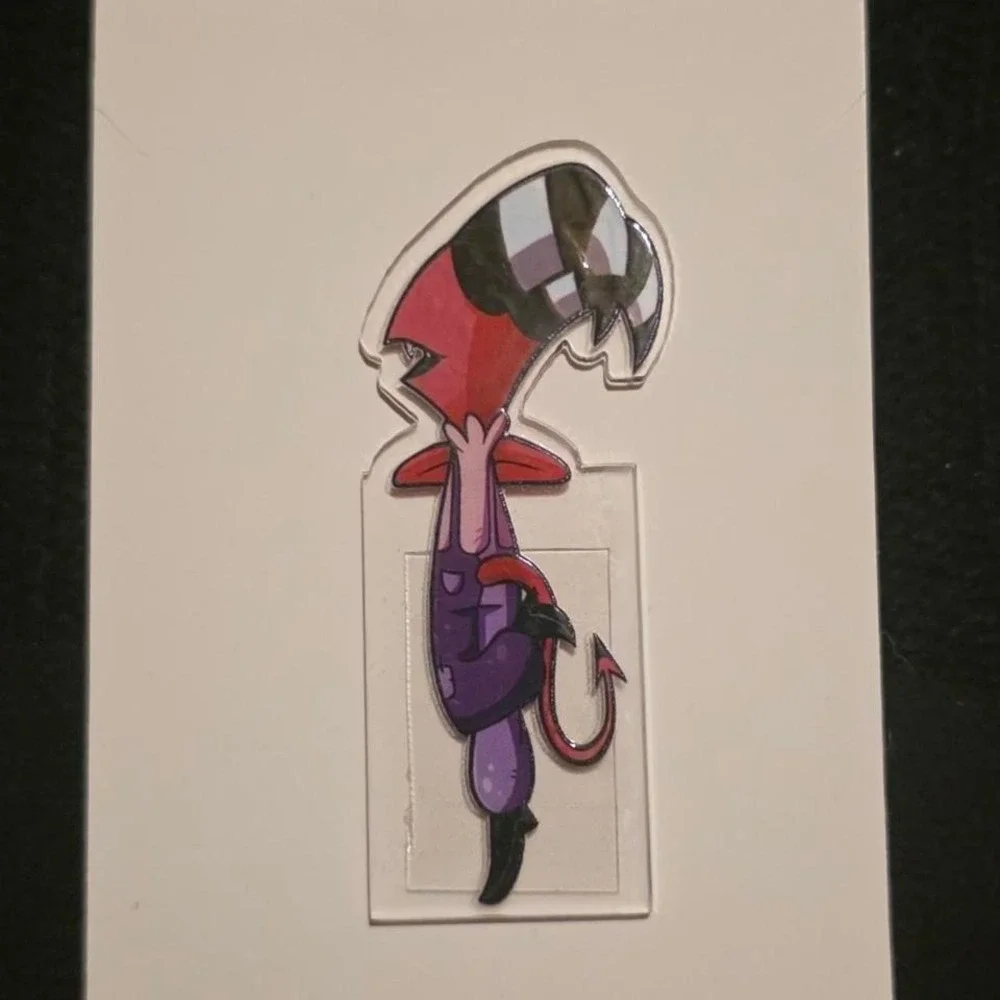 Blitz Phone Peeker! Helluva Boss Stolas‎ Acrylic Phone Computer Peeker Buddy NEW